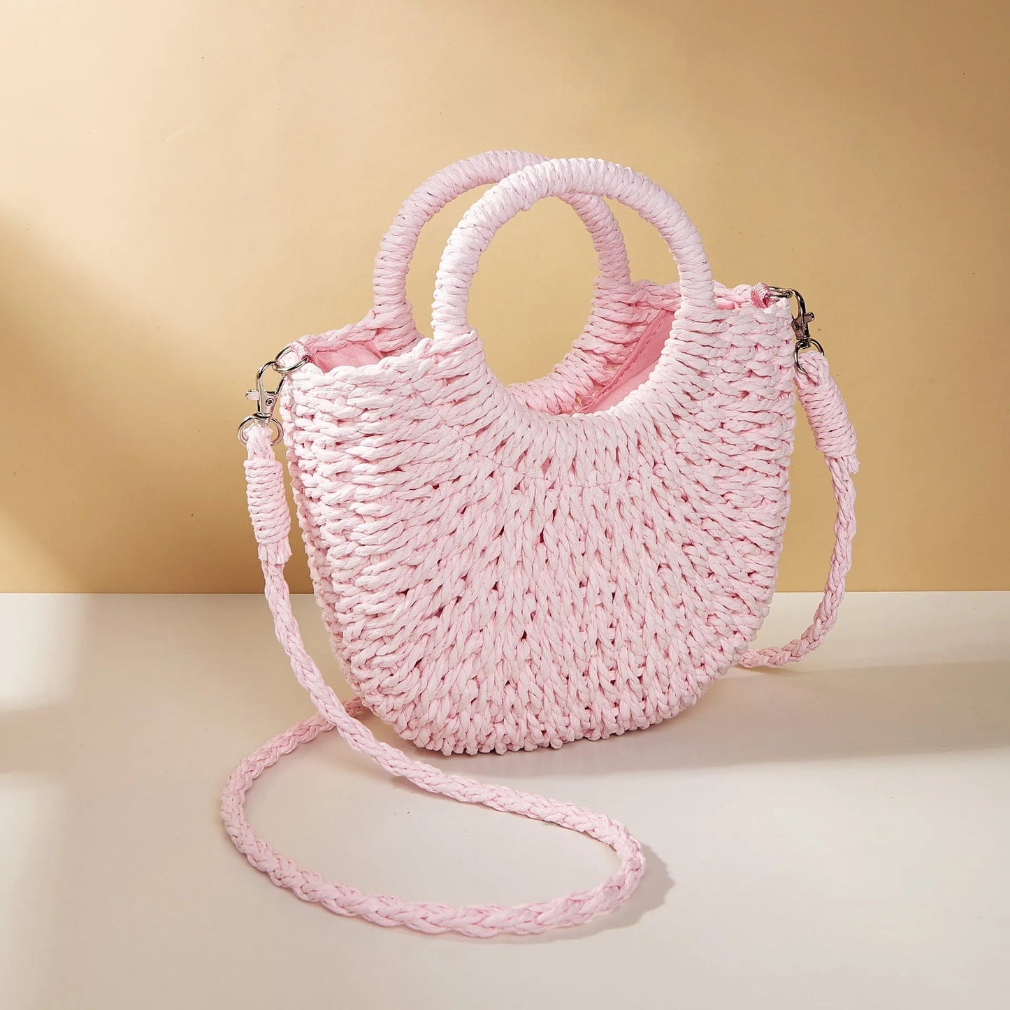 Bolso de playa mujer con asas gruesas