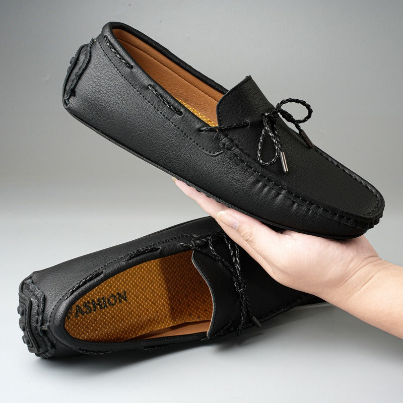 Zapatos hombre casual con lazo antideslizantes