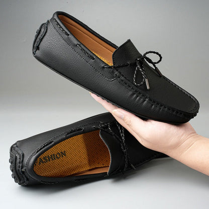 Zapatos hombre casual con lazo antideslizantes