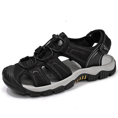 Sandalias Hombre Cuero Ventiladas Dakar