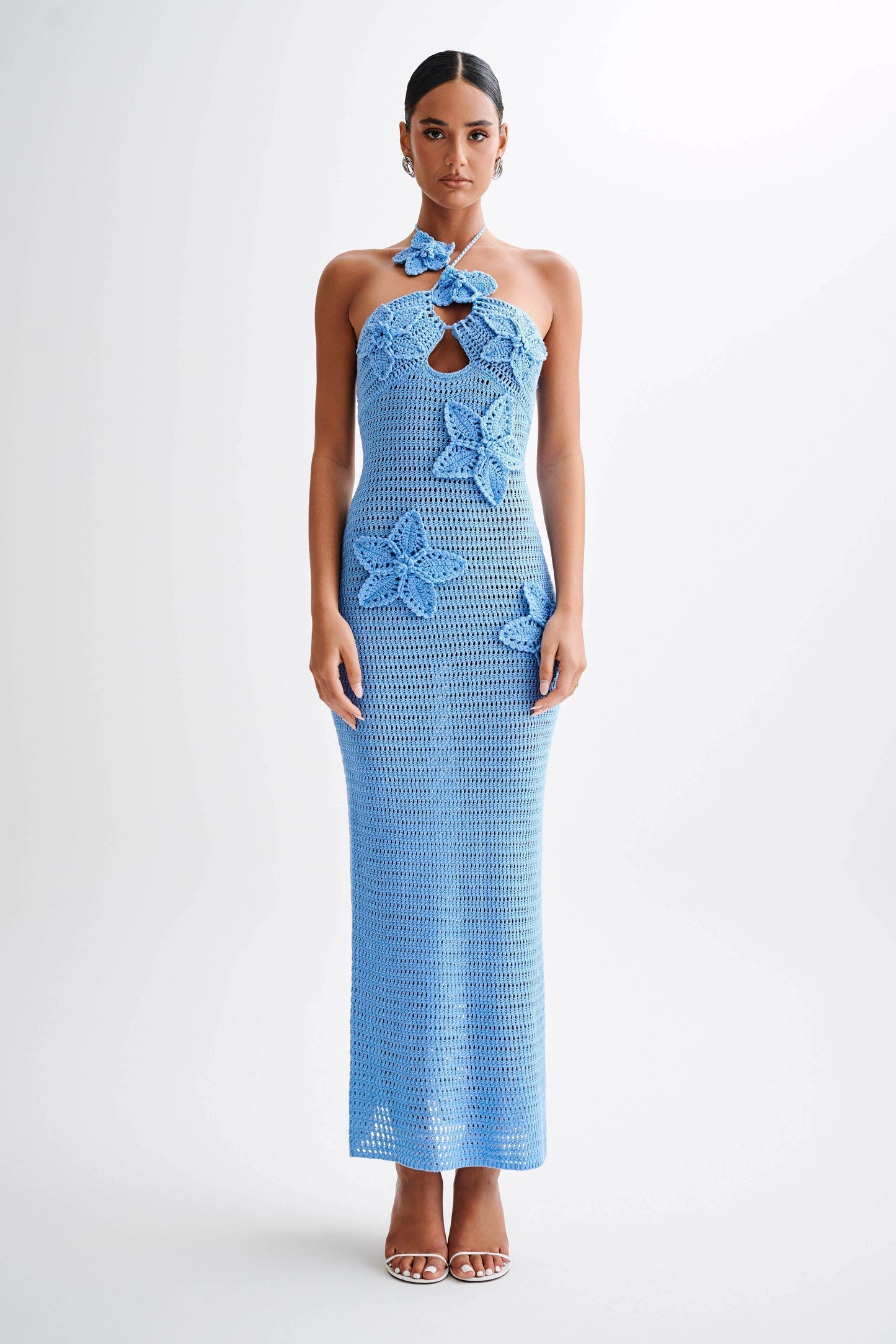 Vestido Maxi Boho de Ganchillo