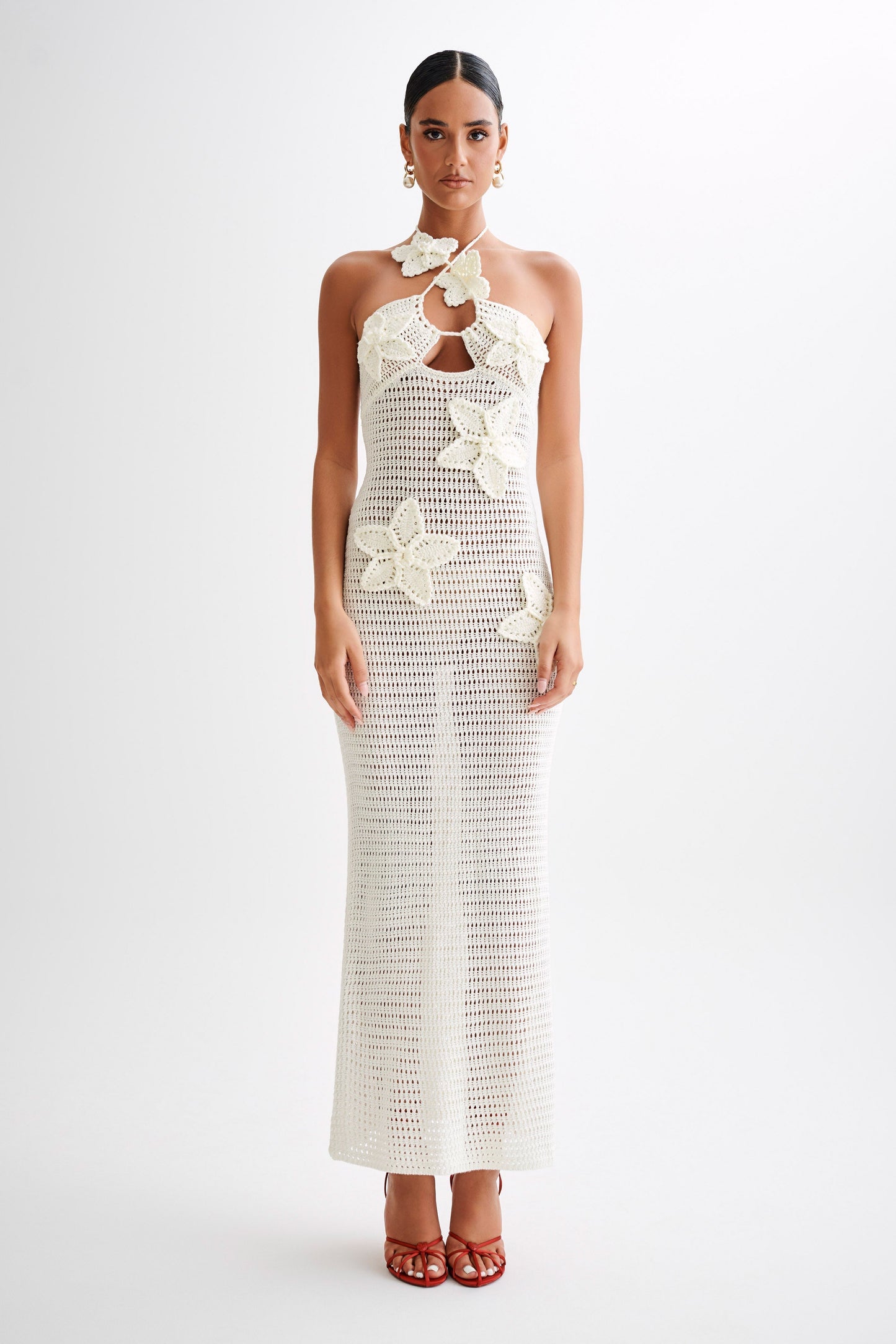 Vestido Maxi Boho de Ganchillo
