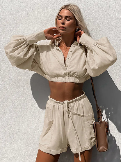 Traje Mujer Minimalista Dos Piezas