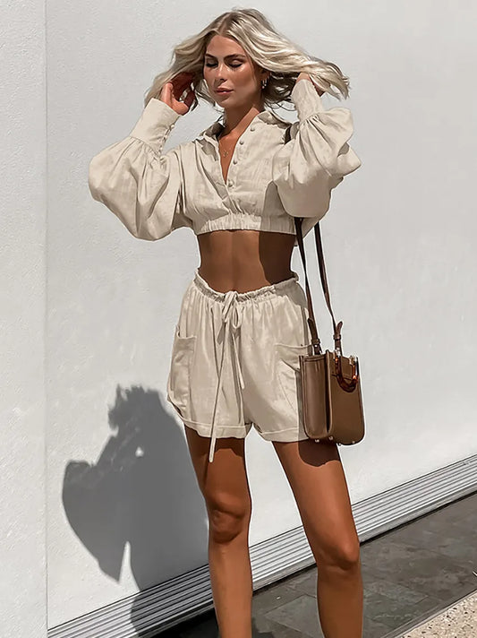 Traje Mujer Minimalista Dos Piezas - Vestiria