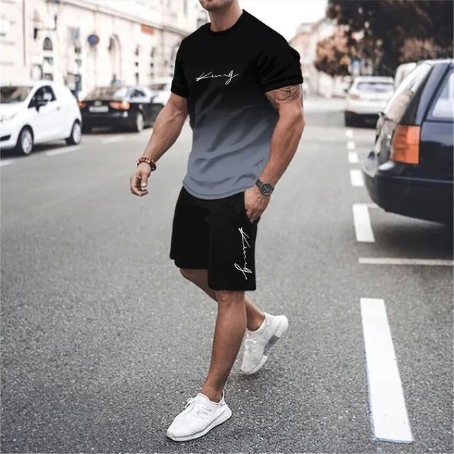 Conjunto deportivo hombre ligero urbano moderno