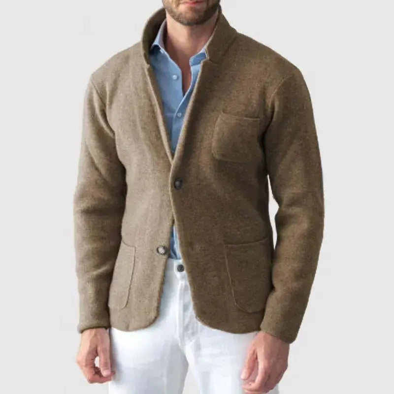 Cárdigan Hombre Clásico Retro