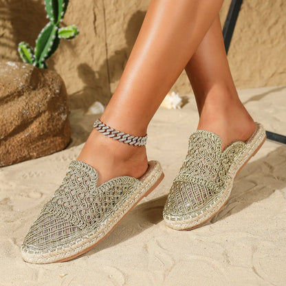Zapatillas Verano Puntera Redonda