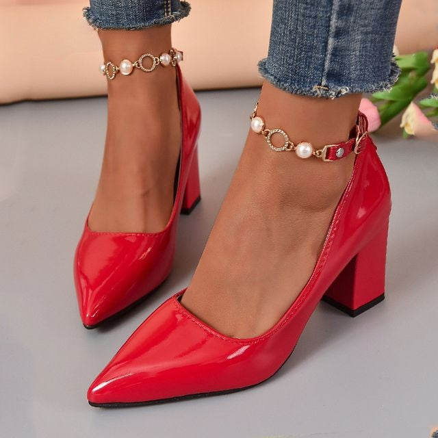 Zapatos de Mujer con Tacón Alto y Comodidad