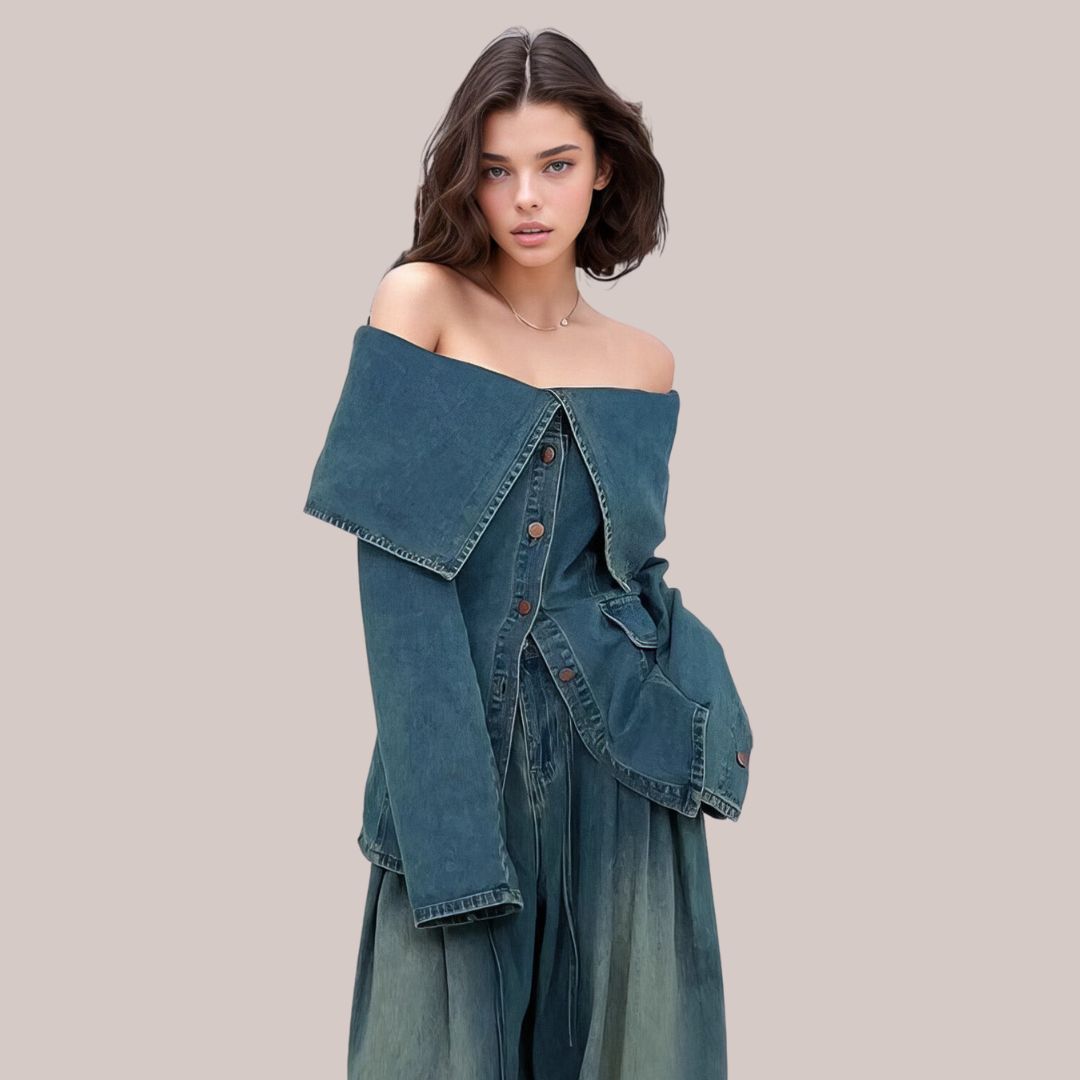 Chaqueta Vaquera Estilo Clásico - Vestiria