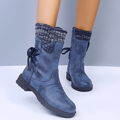 Botas Nieve Impermeables Canela