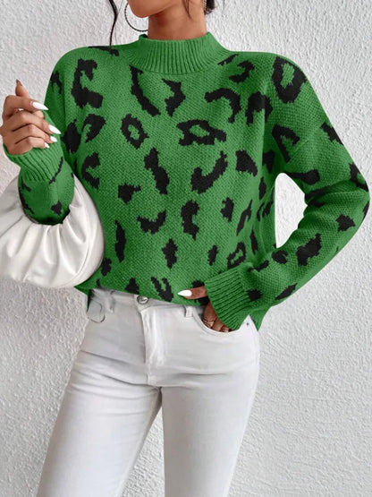 Jersey Leopardo Femenino Estilo Wild