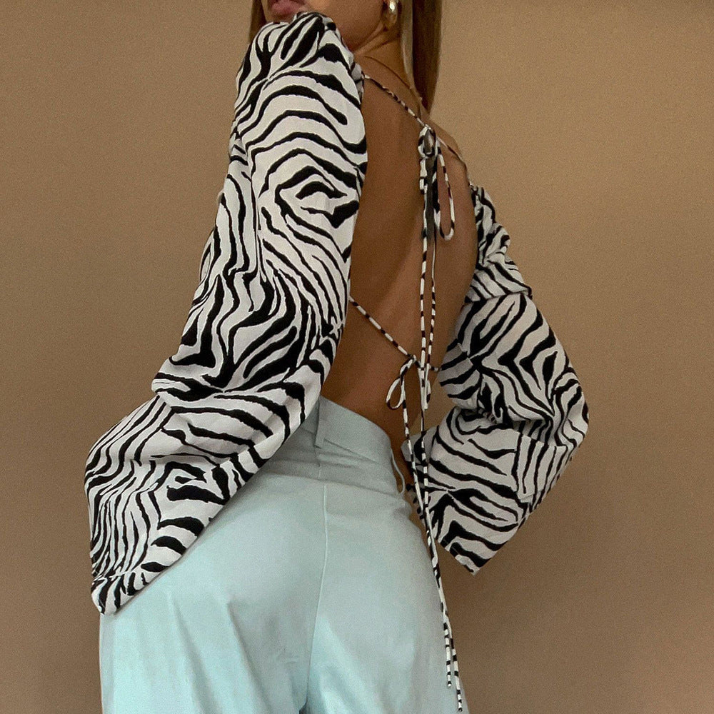 Blusa sin tirantes elegante mujer - Vestiria