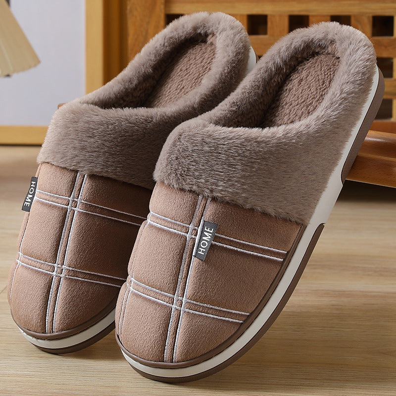 Pantuflas Hombre Peluche Suaves Renlor