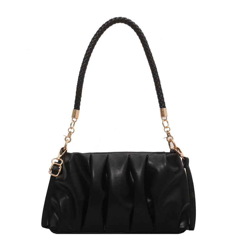 Bolso bandolera elegante con textura suave