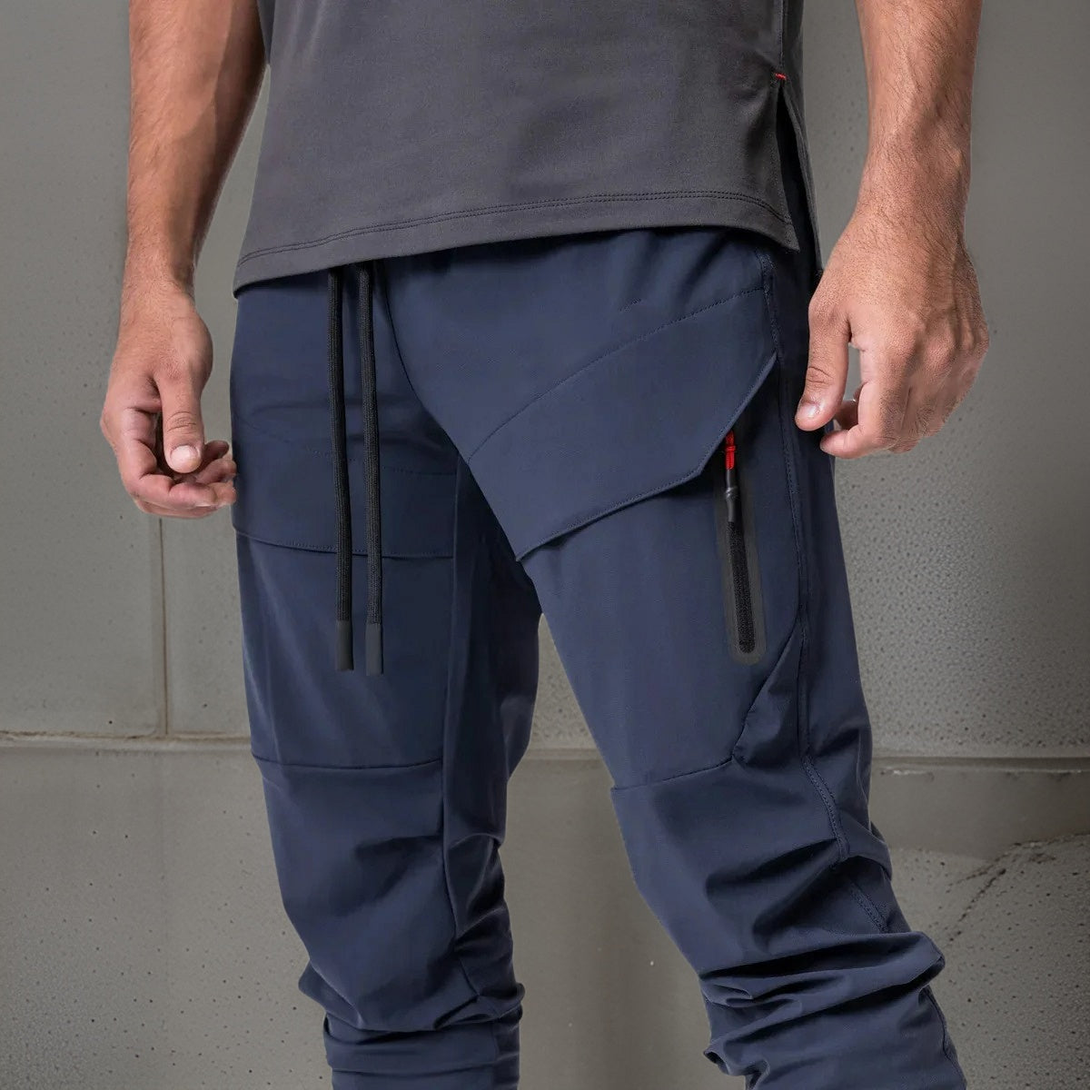 Pantalones Deportivos Con Bolsillos Elásticos