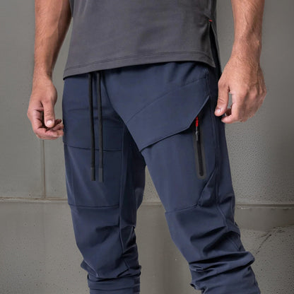 Pantalones Deportivos Con Bolsillos Elásticos