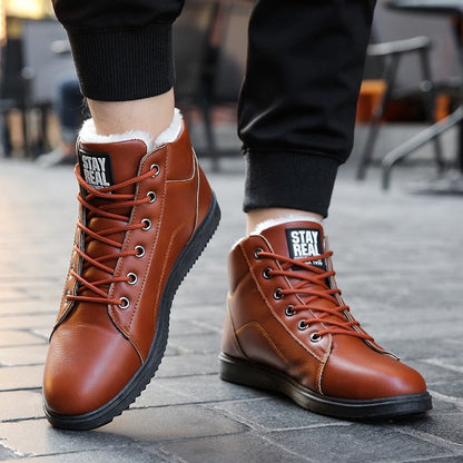 Botas Hombre Forradas Calientes Interiores