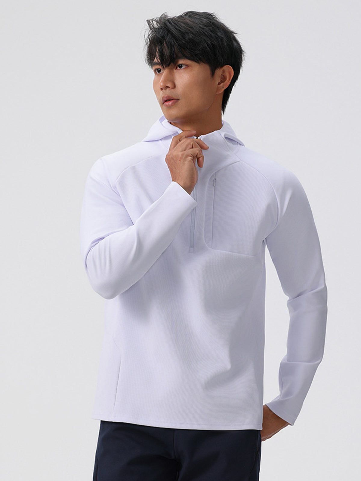 Sudadera Deportiva con Capucha y Cremallera