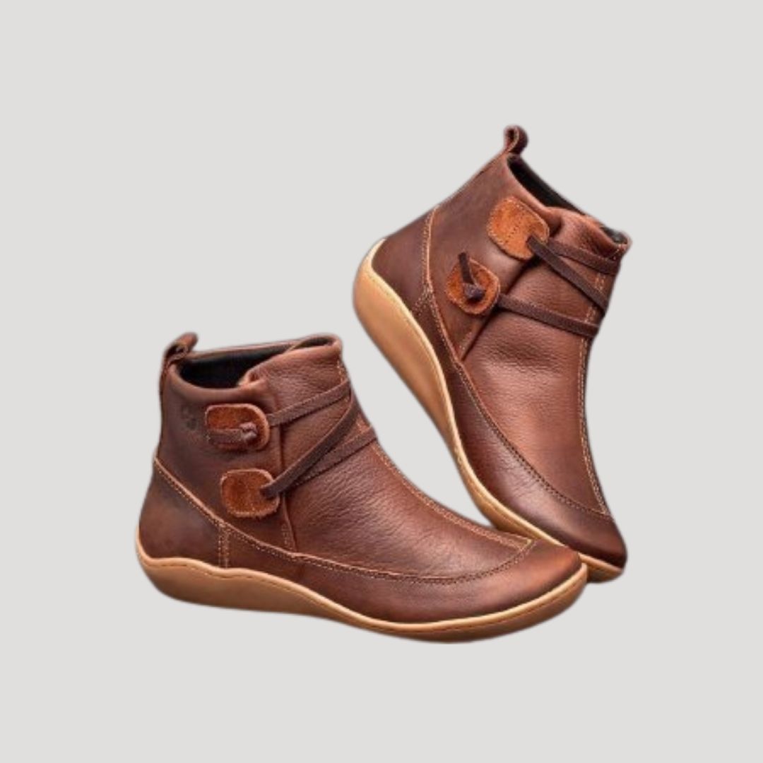 Botas Invierno Mujer Puntera Redonda - Vestiria