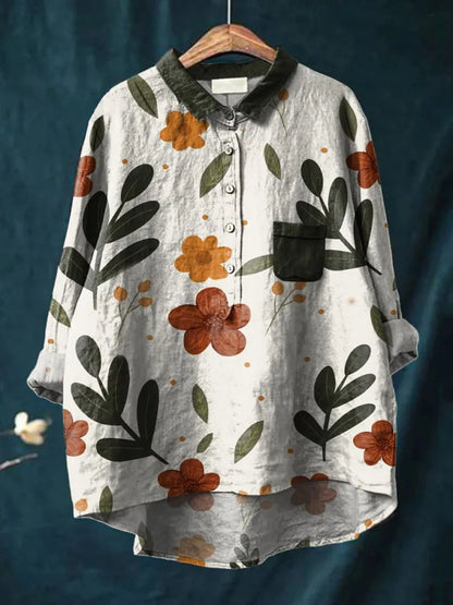 Camisa grande de algodón perros divertida