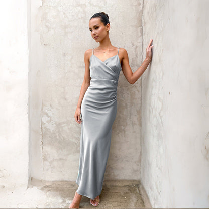 Vestido Cuerpo Slinky con Tirantes Delicados