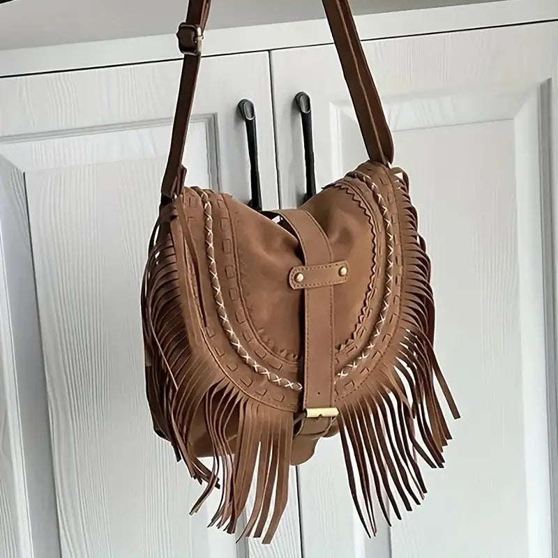 Bolso Mujer Cuero Rosa Clásico - Vestiria