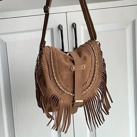 Bolso Mujer Cuero Rosa Clásico - Vestiria
