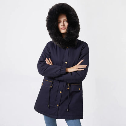 Chaquetón de algodón mujer cálido - Vestiria