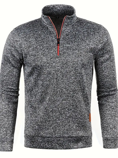 Sudadera Hombre Cremallera Minimalista