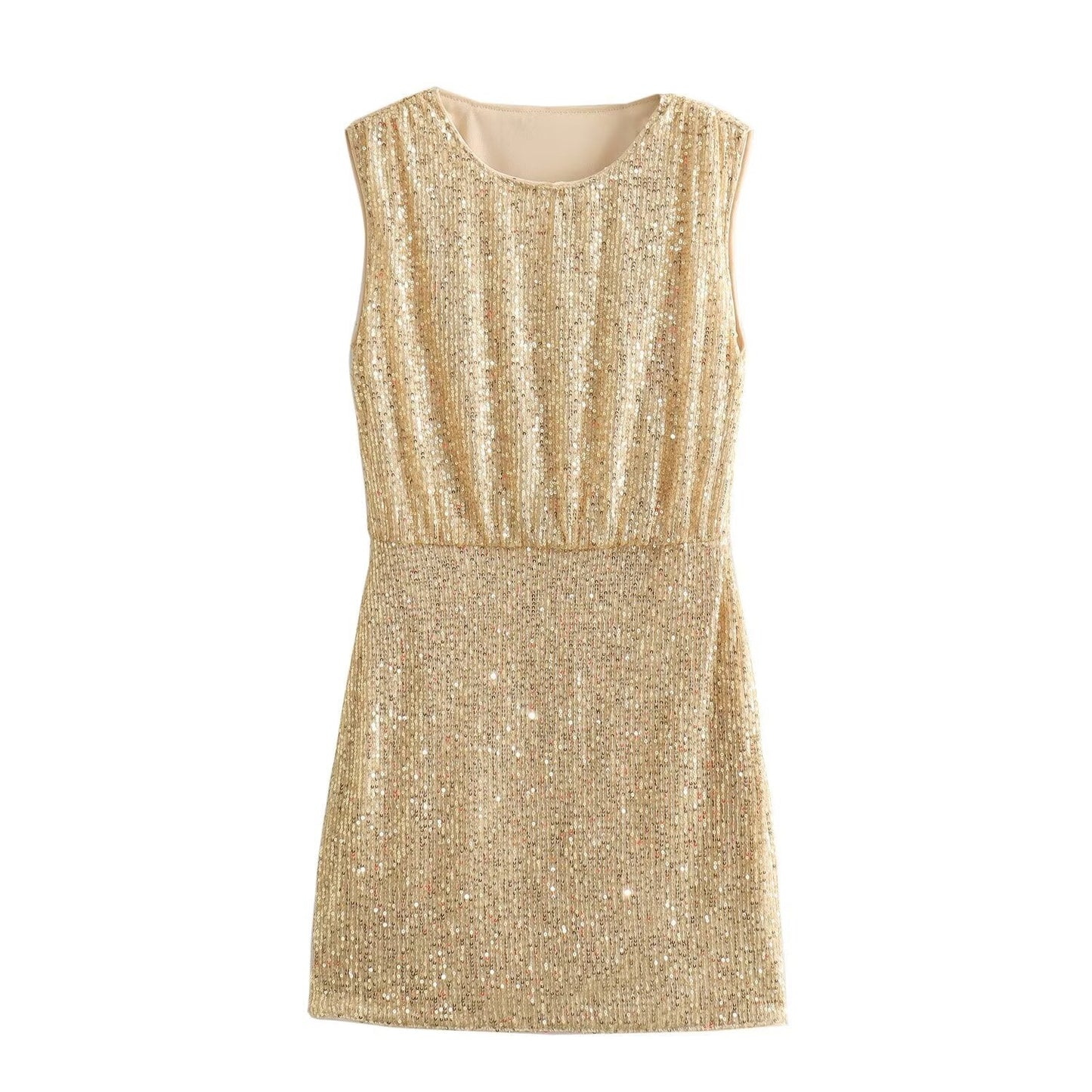 Vestido Mujer Luminoso Diseño Innovador