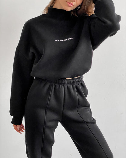Conjunto de Sudadera Bebé Cálido Abrigado