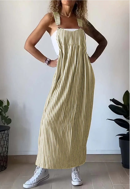 Vestido Estampado Rayas Informal