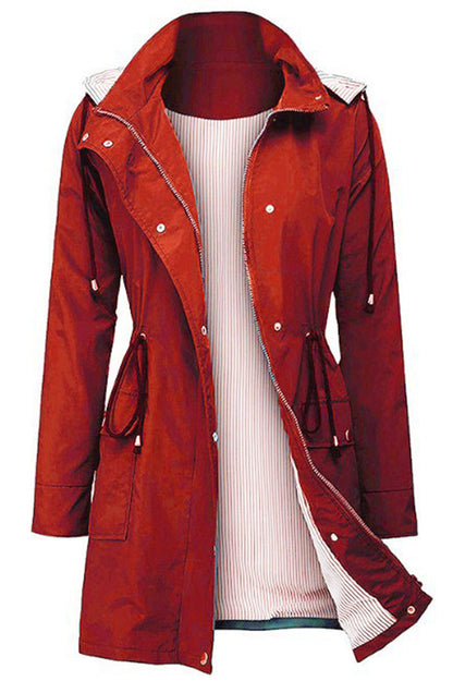 Chaqueta deportiva mujer con capucha ajustable