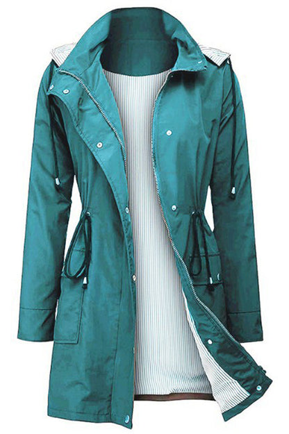 Chaqueta deportiva mujer con capucha ajustable