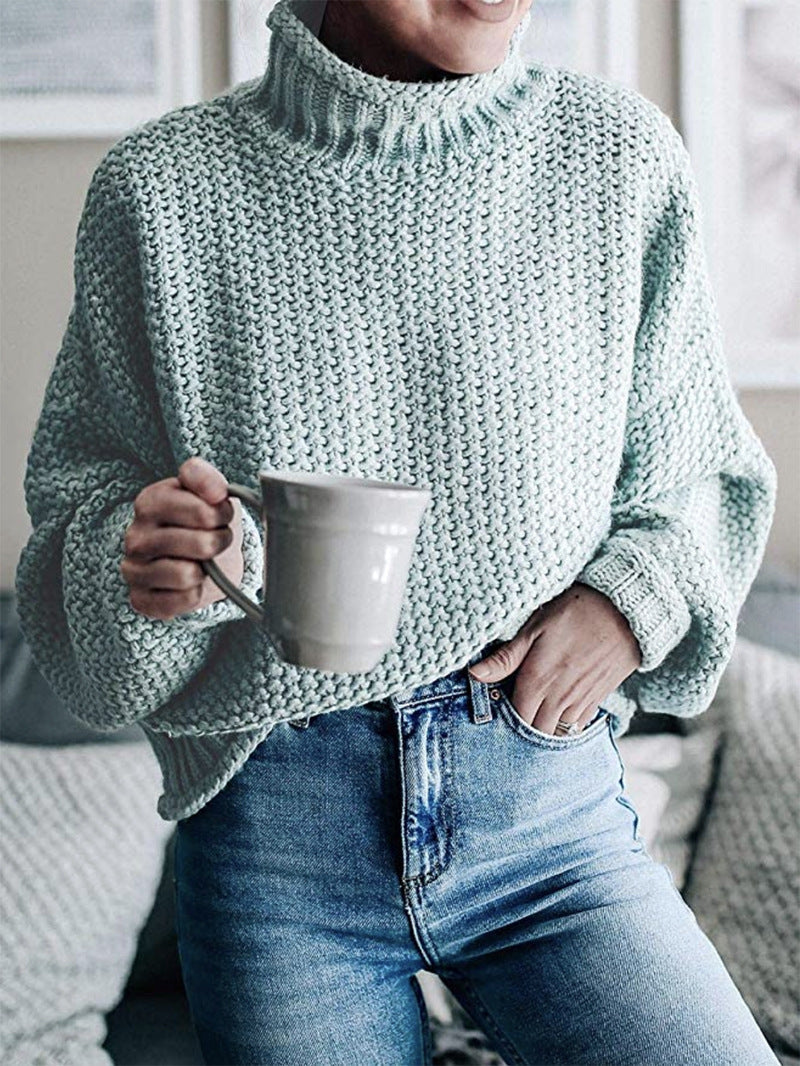 Sudadera de punto cálido y acogedora