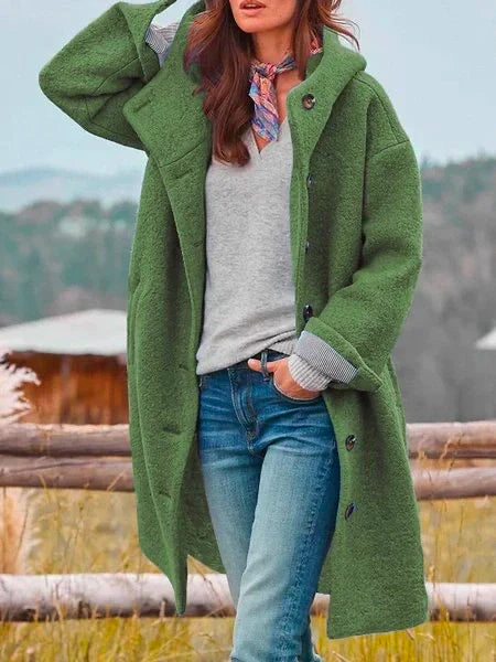 Chaquetón Invernal Abrigo Impermeable con Bolsillos