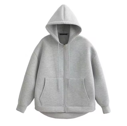 Chaqueta Capucha Mujer Estilo Urbano
