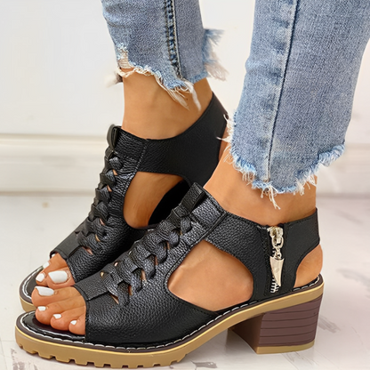 Sandalias Mujer Peep Toe de Moda