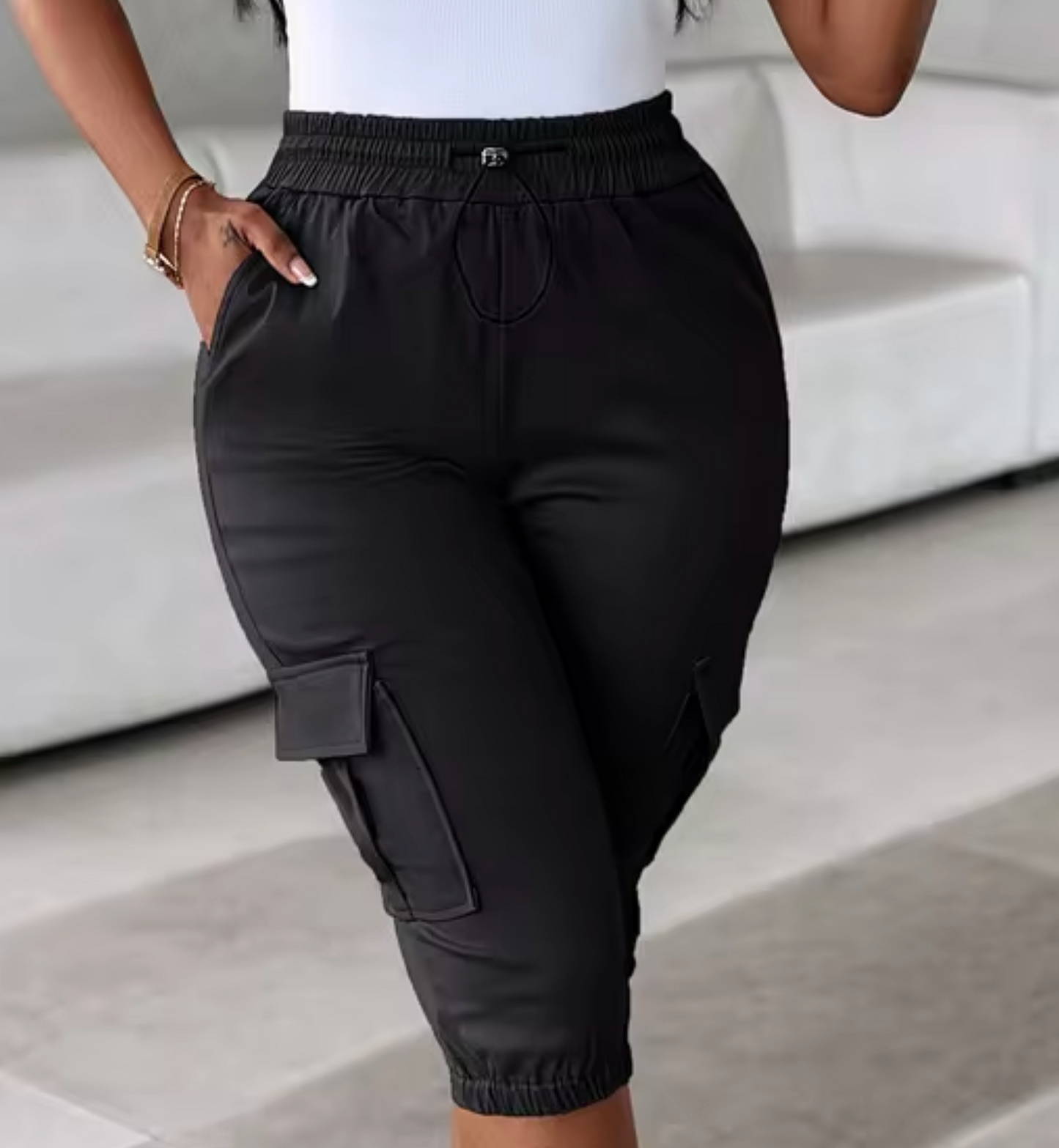 Pantalones Chinos Cortos Cargo Modernos