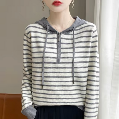Sudadera de lana cálida con capucha