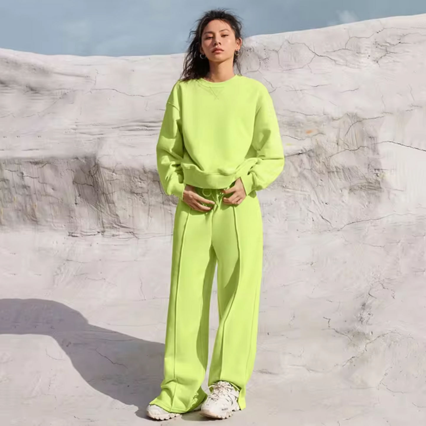 Jersey y Pantalón Cómodo Mujer