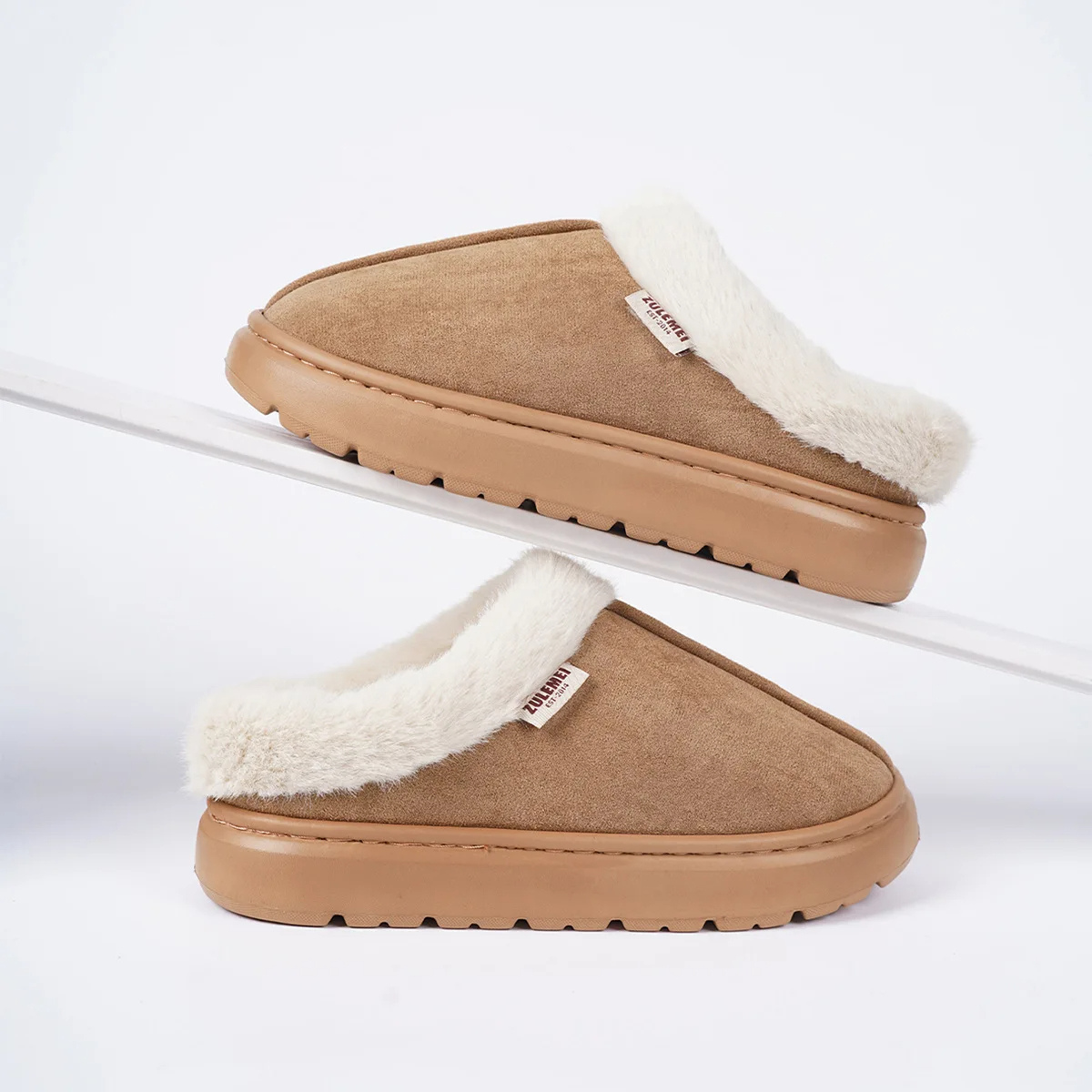 Pantuflas Mujer Suaves Algodón Cálido