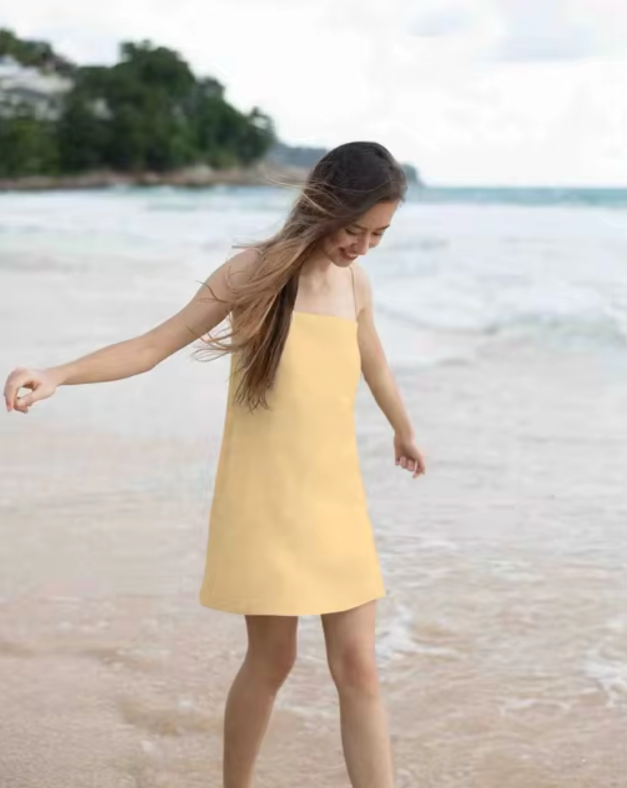 Vestido Ligero de Verano con Tirantes Delicados