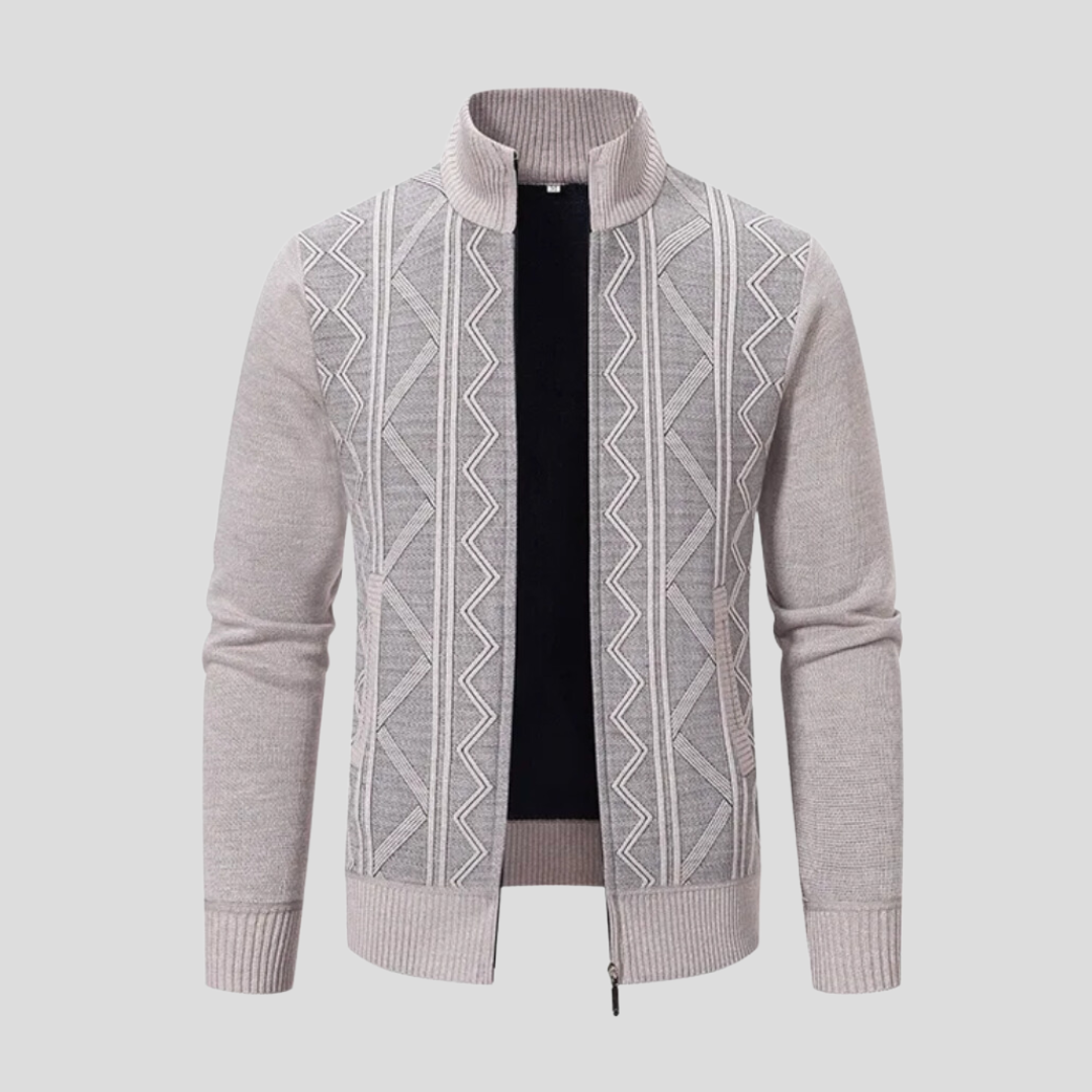 Cárdigan Hombre Estampado Clásico - Vestiria
