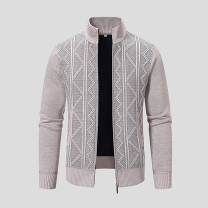Cárdigan Hombre Estampado Clásico - Vestiria