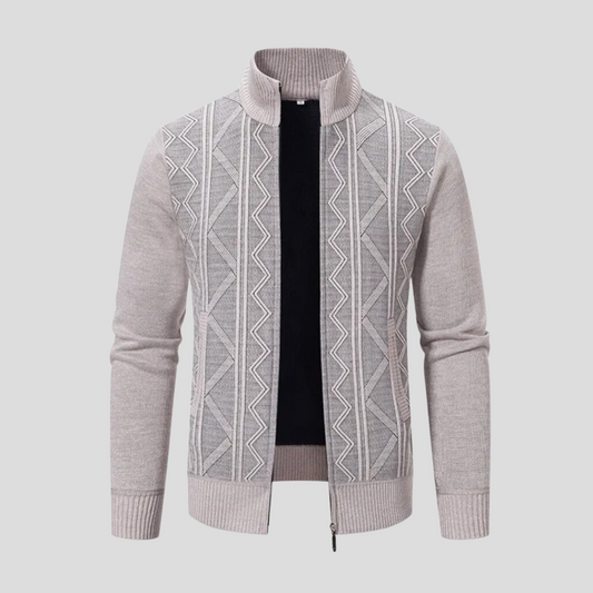 Cárdigan Hombre Estampado Clásico - Vestiria