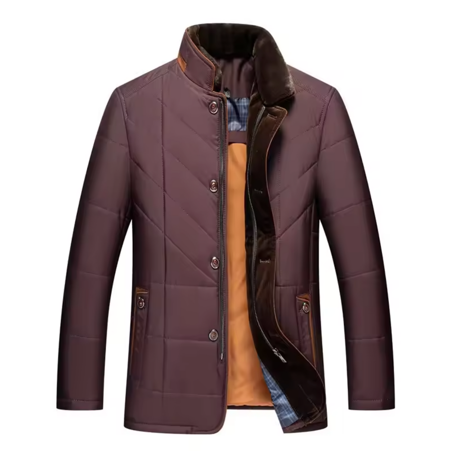 Chaqueta Acolchada Aislante Invernal