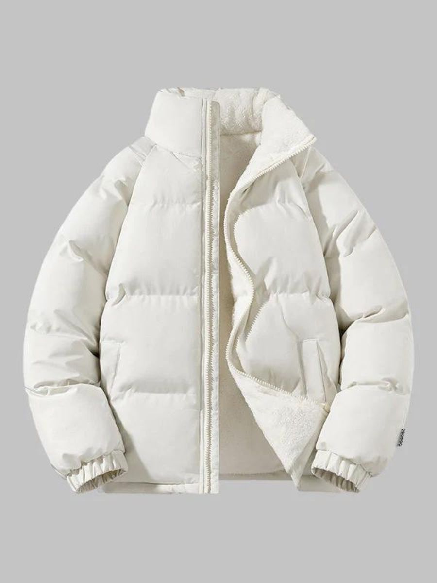 Chaqueta Acolchada Hombre Abajo Forro Polar