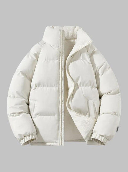 Chaqueta Acolchada Hombre Abajo Forro Polar