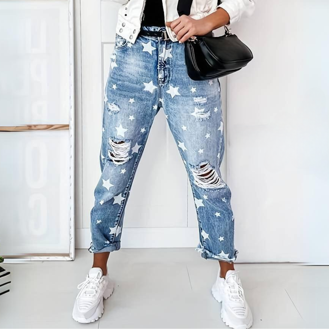 Vaqueros Jeans Estrellas Originales